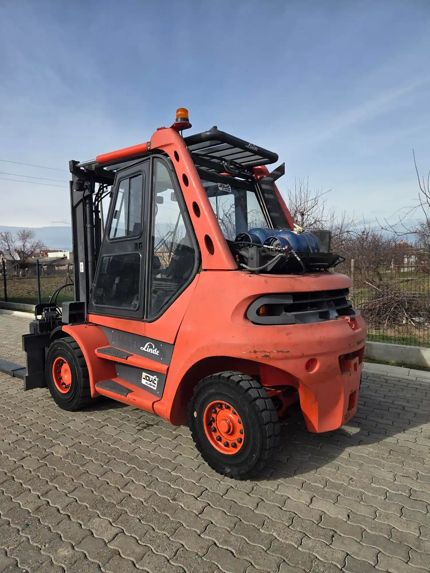 Linde Polovni Servisirani Viljuškar H60t-02 (serija 353) | Jović Viljuškari Polovan Viljuškar Linde H60T 02 serija 353